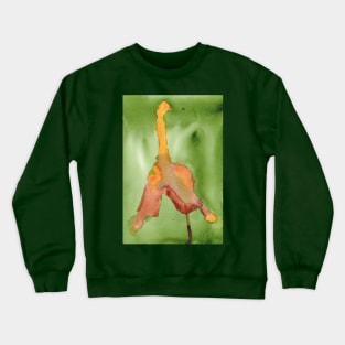 The Harmony of Body and Mind, Gate Pose in Yoga Crewneck Sweatshirt